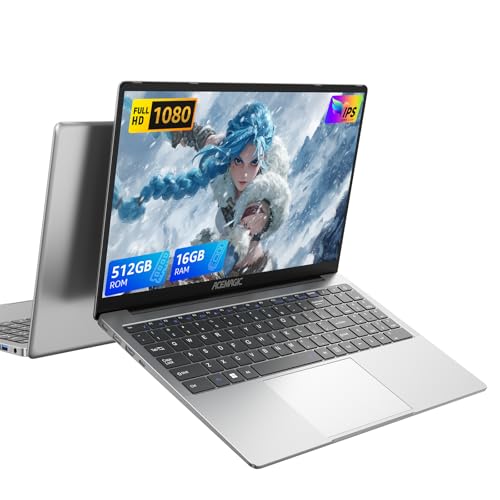 Acemagic Ordenador Portátil 15.6 Pulgadas N97 Hasta 3.6 Ghz , 16gb Ram 512gb Ssd, Laptop Full Hd, Chasis Metálico Delgado, 2xusb 3.2, Tipo-C, Hdmi, Ranura Tf, Wifi 5, 180 Abatible Gris Acemagic Ordenador Portátil 15.6 Pulgadas N97 Hasta 3.6 Ghz , 16gb Ram 512gb Ssd, Laptop Full Hd, Chasis Metálico Delgado, 2xusb 3.2, Tipo-C, Hdmi, Ranura Tf, Wifi 5, 180 Abatible Gris