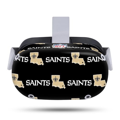 Skin New Orleans Saints pour Meta Quest 2 - Prot&eacute;gez des rayures avec le vinyle NFL