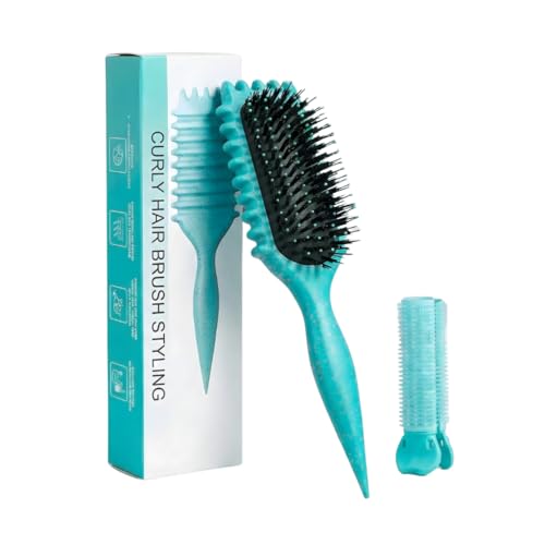 Ultimate Curl Defining Brush for Wet Curly Hair, Vented - Green