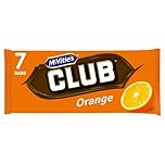 McVitie's Club Orange Biscuit Bars, 7 Bars per Pack (Pack of 1)