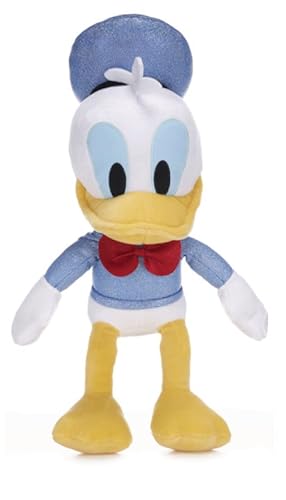 10 Inch Sparkly 100 Years of Wonder Disney Donald Daisy Soft Plush Toys (DONALD DUCK)