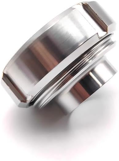 SMS Threaded Sight Glass OD102mm SS304 Stainless Steel Welded Obse