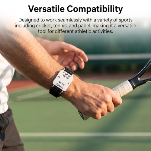 Contador de Puntuación para Muñeca para Tenis y Pádel – Dial Mecánico con Correa Ajustable | Diseño ligero y portátil ideal para entrenamiento en la cancha, partidos competitivos, entrenamiento y arbitraje. Pantalla clara miniatura 3