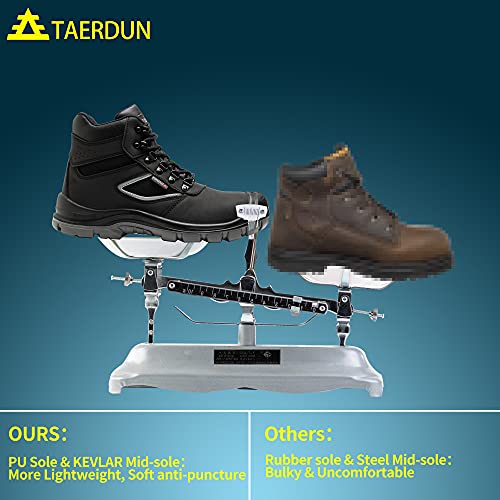 Steel Toe Boots for Men Waterproof Work Safety Shoes Non-slip Breathable Comfort Lightweight, Industrial & Construction Shoes, Indestructible Welding Boots4