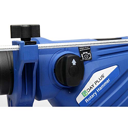 1500W Power Elektro-Bohrhammer SDS PLUS Meißel Set 3 Modus in 1 6 Einstellbare Geschwindigkeit 360 ° Drehgriff… – Bild 5