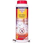 Zero In Ant Killer Powder 450g – Ready-to-Use Fast-Acting Ant & Nest Control, Permethrin Powder for Indoor & Outdoor Use, Precise Crack & Crevice Application