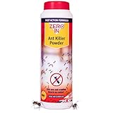 Zero In Ant Killer Powder 450g – Ready-to-Use Fast-Acting Ant & Nest Control, Permethrin Powder for Indoor & Outdoor Use, Precise Crack & Crevice Application