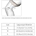ONT Niños Manga de la Rodilla 1 Par Elástico Algodón Rodilleras para...