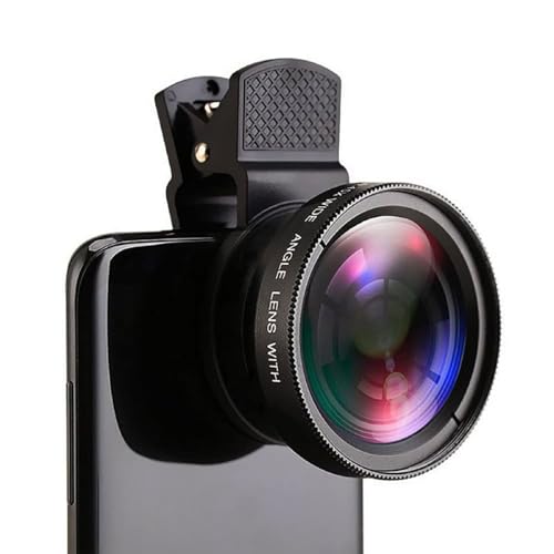 Lente de teléfono móvil para evitar fotos recortadas gracias al gran angular y macro HD