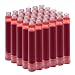 Jinhao Fountain Pen Ink Refill Cartridges, Red Color, Set of 30 PCS, International Standard Size Disposable and Generic Ink Refill Cartridges