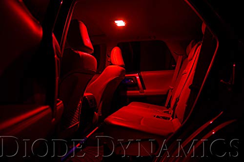 Lámpara LED para Toyota 4Runner 1996-2009, 31mm Festoon SMD12 Rojo miniatura 5