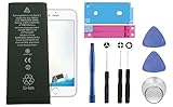 Battery Replacement for iPhone 6S Battery Model A1633, A1688, A1700 with Professional Repair Tool Kit Adhesive Fix Dead Low Power Issue Spare Battery