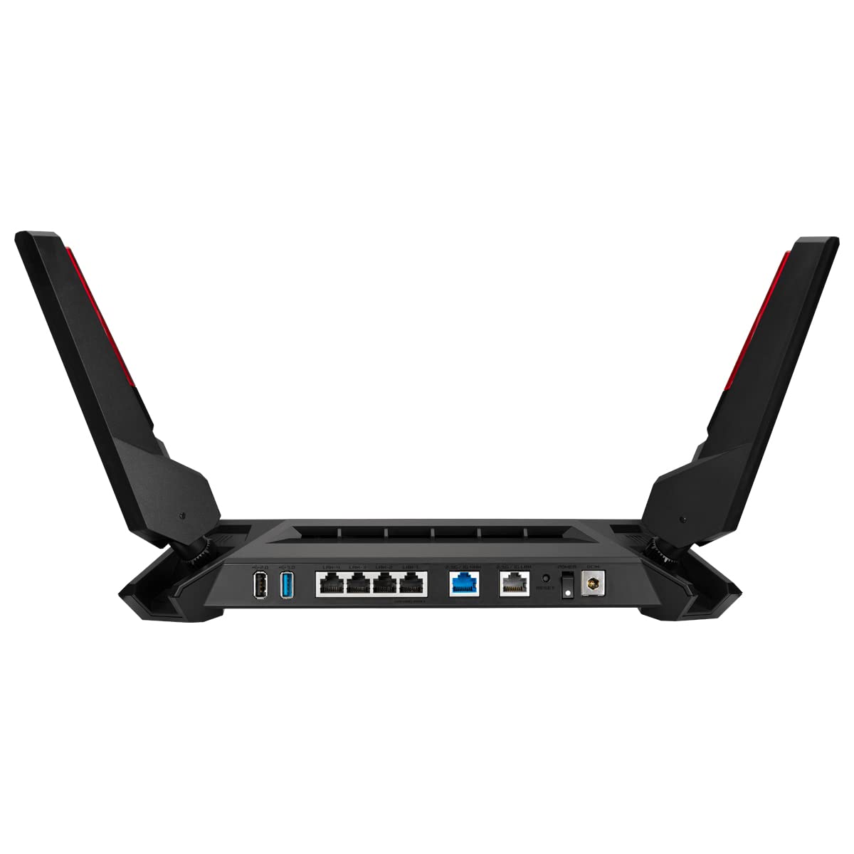 ASUS ROG Rapture GT-AX6000 Dual Band WiFi 6 Router Estendibile Gaming, Due Porte Ethernet 2.5G, VPN Fusion, Game Boost, Sicurezza di Rete Per Tutti Dispositivi, WPA3, AiRadar, Open NAT, Nero