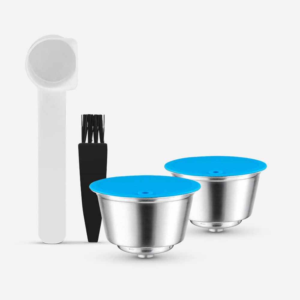 3 Stuks Navulbare Herbruikbare Espresso Capsule voor Machine