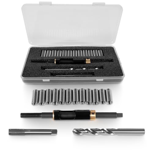 Bzcovac 35119S Engine Cylinder Head Bolt Hole Thread Repair Tool, Compatible with Toyota (Camry 2.4L Included), Honda, Hyundai, Dodge, and More - 11.5mm x 1.5