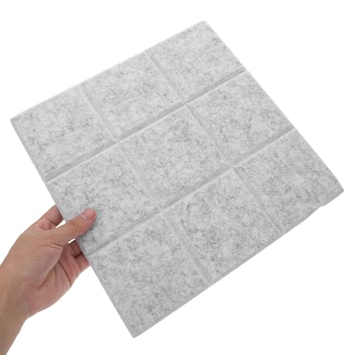 Carreaux de feutre pour mur faciles à installer dalles murales légères x12 - 3