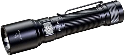 Fenix C6 V3 LED Flashlight, 1500 Lumens Ultra-Bright Torch, USB-C Rechargeable, 300m Long Beam, Magnetic Base, Waterproof ...