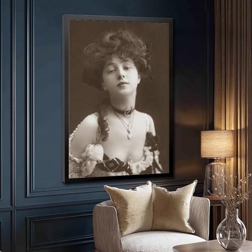 Impression sur toile Evelyn Nesbit 1902 de qualité supérieure - 3