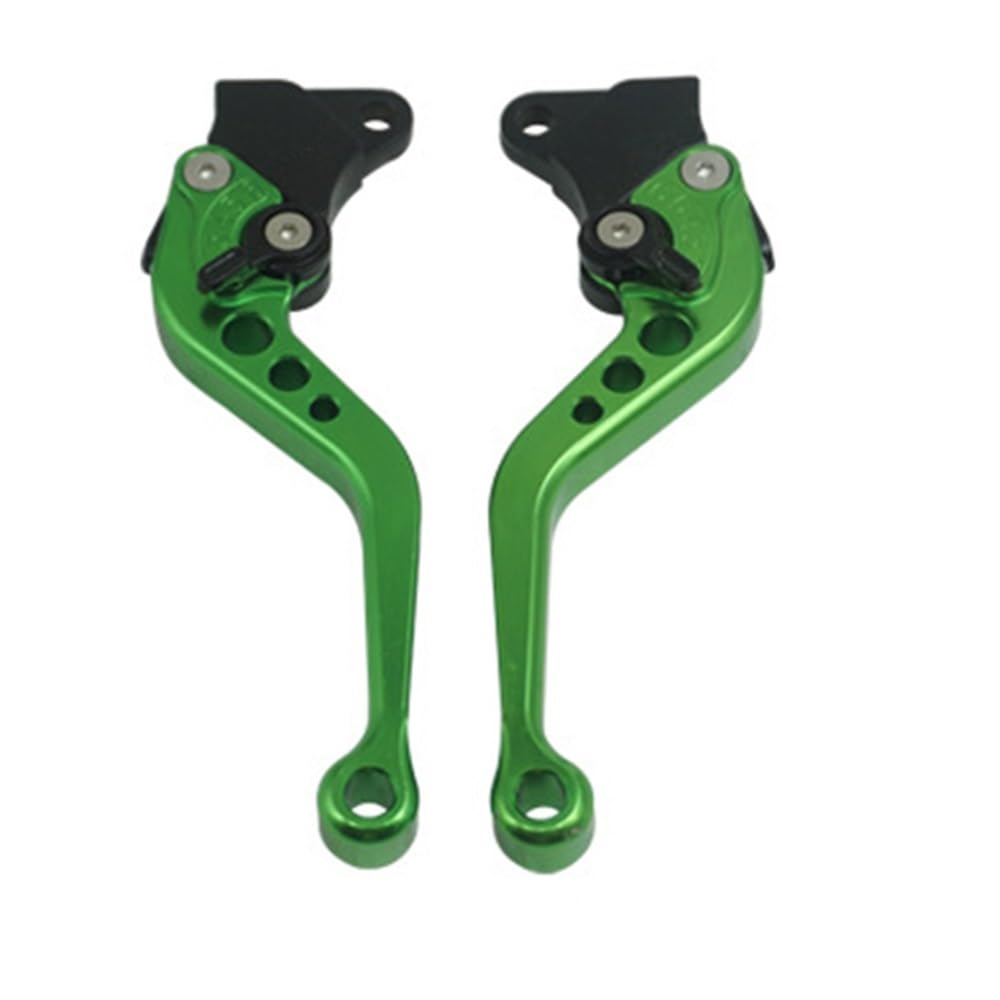 Pliqvbn Green Clutch Brake Shafts Motorcycle Clutch Drum Brake Levers Handle Motorbike Modification Adjustable Handlebar Set For Cg125