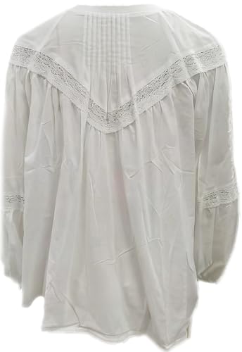 Image of Women Summer Sheer Tie Front Top Y2k Peplum Chiffon Blouse Eyelet Long Sleeve Flowy Lace Beach Cover Up Boho Tops