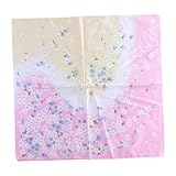 Mouchoir : ce mouchoir aux beaux motifs a un style très particulier, mouchoir en coton