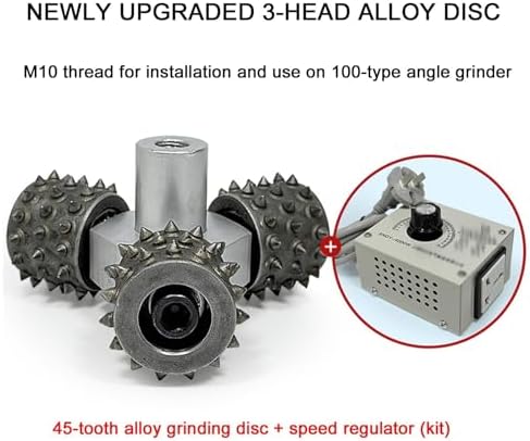 Electric Concrete Chisel, Handheld Chisel, Hand Grinder, Adjustable Speed, Suitable for Concrete, Cement and Stone.