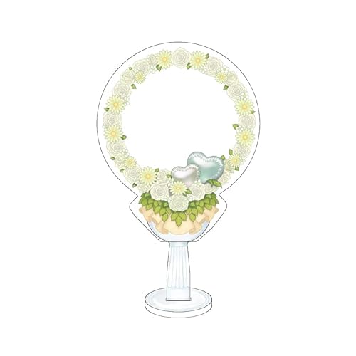 ハゴロモ フラスタ缶バッジカバー 白推し № 82744（Amazon）
