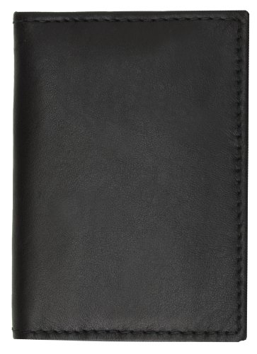 MARSHAL Slim Thin Leather Lambskin Credit Card ID Mini Wallet Holder Bifold #692