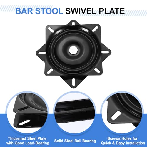 Roulement semi-billes pivot Lazy Susan pour table et chaise 152mm - 4