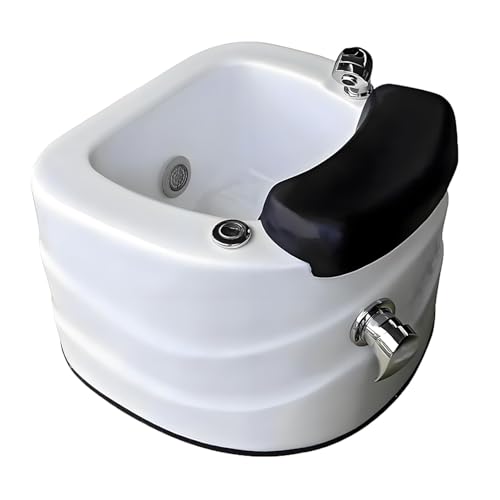Spa portátil para pies con masaje vibratorio acrílico