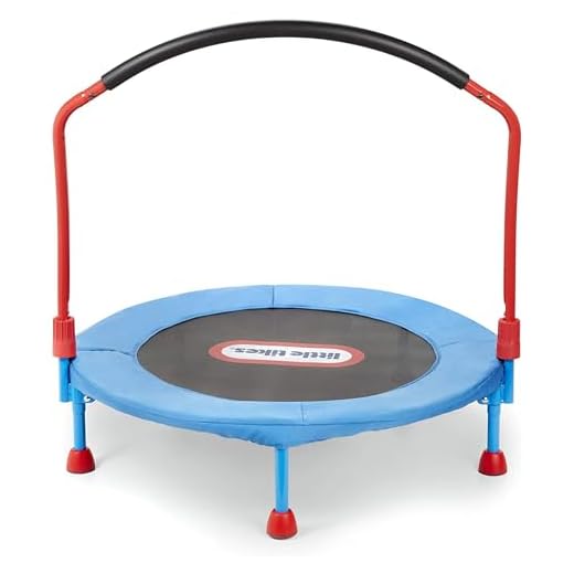Little Tikes Easy Store 3' Trampoline, 36.00 L x 36.00 W x 33.50 H Inches