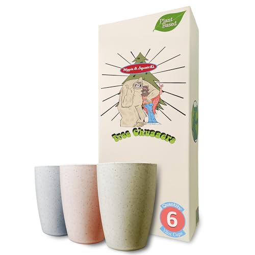 Hippie & Squatch Plant Based Reusable Cups (6 Count)