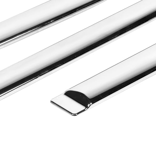 Tira de puerta lateral cromada en ABS brillante para Fit Jazz 2020 4