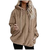 QHDDP Blazer Mid Lederjacke Mit Fell Kuscheljacke Damen Stichschutzweste DüNne Jacke Damen Feen KostüM Damen Mckinley Regenjacke Fleeceweste Scotch and Soda Mantel Lange Weste Schwarz(1 Khaki,5XL)