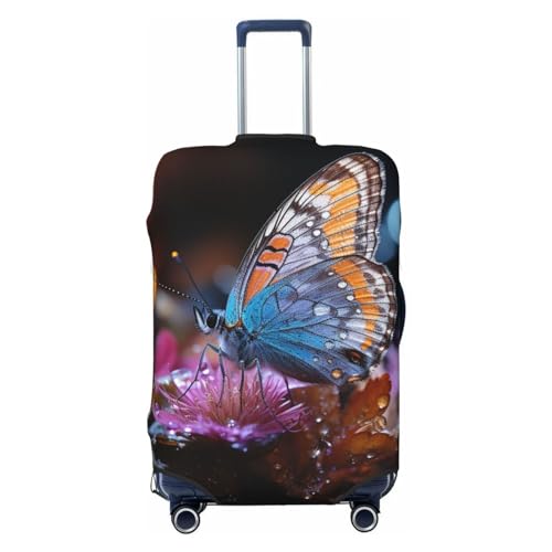 Housse de bagage élastique lavable anti-poussière pour reconnaître sa valise L
