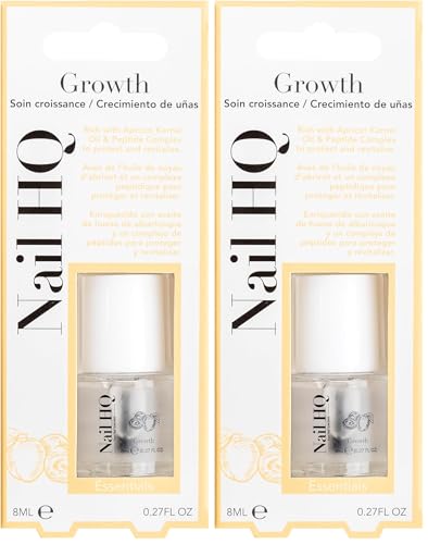 Image of Nail HQ Essentials Nail Growth Formula 8ml (Pack of 2)