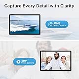 DOOGEE Newest Android 16 Tablets, U11 11 Inch Tablet with Gemini AI, 16GB+128GB/2TB, 8580mAh, Unisoc T7200, 5G WiFi Android Tablets | Widevine L1 | Bluetooth 5.0 | 13MP+5MP | GPS | OTG - Black - Image 6