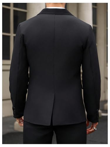 SOLY HUX Men's Blazer Sport Coats Single Button Casual Business Work Suit Jacket2
