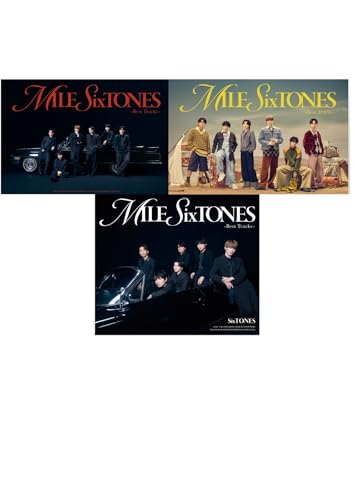 【先着特典3種付】SixTONES MILESixTONES -Best Tracks- 〈3形態セット〉 【初回盤A+初回盤B+通常盤】 SixTONES ベスト ストーンズ ベスト (DVD)のサムネイル