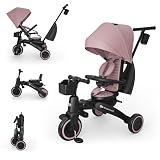 Kinderkraft Jazz 3 Triciclo, Rosa
