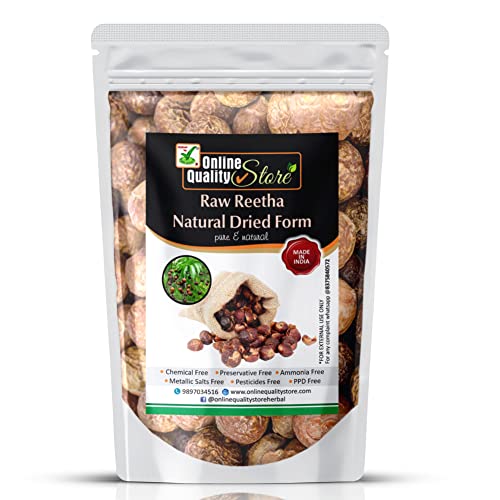 Online Quality Store Reetha Amla Shikakai (Raw Form) Combo Pack, 900 g (Pack of 3)
