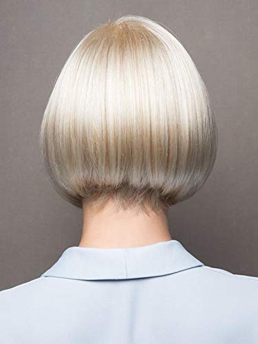 Cory Wig Color Pecan Brown - Noriko Wigs 9" Long Classic Bob Textured Fringe Synthetic Average Cap Bundle MaxWigs Hairloss Booklet