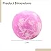 Rizz and Fizz 6 Pcs Large Jewelry Bombs Bath Salt Balls, Earth Planet Shaped, Fun Bubble Bath, Moisturizing Relaxing, Resin Animal Toys