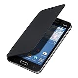 LA UNIÓN PERFECTA DE DOS MATERIALES: La carcasa de policarbonato de la funda sujeta tu smartphone de manera segura, mientras que el exterior de material sintético te permite manejar libremente la funda. El interior protege además la pantalla.