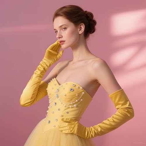 Women Gloves for for Wedding, Tea Party, Cosplay, Costume
