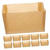 DOITOOL 50 Stück Toast Backpapier Becher aus Lebensmittelechtem Papier Öl Hitzebeständig Hohe...