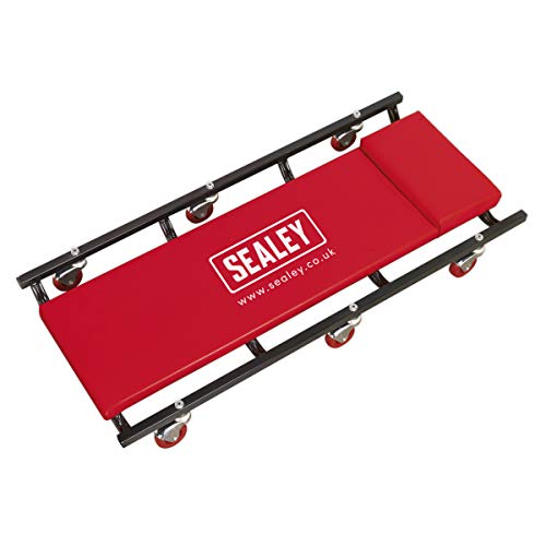 Sealey Scr75 Creeper Steel With 6 Wheels Deluxe American Style