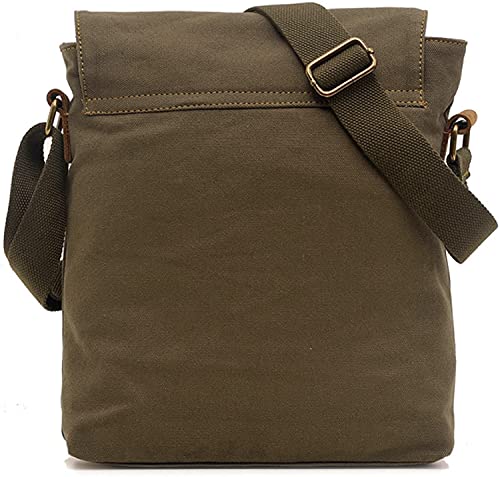 Sechunk Canvas Shoulder Bags Crossbody Bags Messenger Bags Purse Daypack for Men Women3