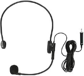 Ahuja Head band Microphone can be connected to the amplifier directly HBM-60CC with free Maxcord brand pin for connecting ... Price In India