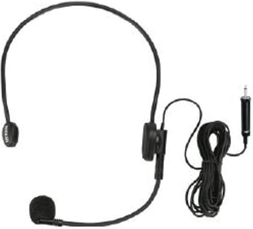 Ahuja Head band Microphone can be connected to the amplifier directly HBM-60CC with free Maxcord brand pin for connecting ...